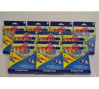 STAEDTLER NORIS Juego de 10 Pintores de Fibra 24 Colores Espesor M 325 C24