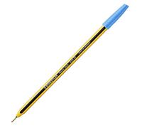 STAEDTLER Paquete de 10 bolígrafos de esfera NORIS STICK color azul