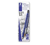 Staedtler Pencil Mars Lumograph Watercolor + Brush set (5)