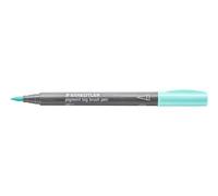 STAEDTLER pigment big brush pen 373 Menta, set de 10 | Rotulador de tinta con punta grande, Multi Ink, resistente a la luz, permanente e impermeable - 373-505