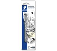 Staedtler Pigment Liner 308 rotulador negro de trazo 0,2 mm, blister