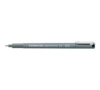 Staedtler Pigment liner Fineliner 0.3mm - Rotulador (Negro), Pack de 1