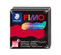 STAEDTLER Polymer Modelling Clay - FIMO Professional - Oven Bake Clay - Carmine,