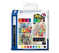 Staedtler Rotulador Lumocolor paint marker 10 colores