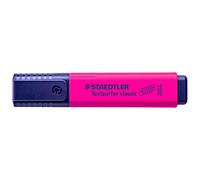 STAEDTLER Rotulador Textsurfer Classic, magenta, gran capacidad de marcado y vida útil, secado rápido, punta biselada 1-5 mm, 10 subrayadores, 364 C-20