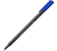 Staedtler Rotuladores Triplus Fineliner 334 Eco Edition, Punta 0.3mm, Azul, Caja 10 Unidades, Ref. 334 R-3