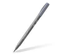 Staedtler Soft Brush Pen Pigment Arts, Medium Kaltgrau -Softe Pinselspitze für besonders Varienbreite Linienbreigen, pigmentierte Premium-ZeichentTinte Wasserbrush pen Einstift 372-87