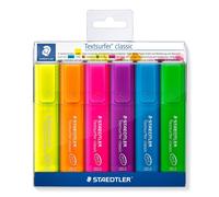 Staedtler Textsurfer 364 P WP6 Textsurfer Highlighters Classic Rainbow Colours P