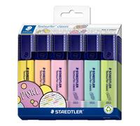 Staedtler Rotuladores fluorescentes Textsurfer 364 CWP6 – Estuche 6 colores variados