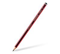 Staedtler tradición 110 - Lápices de grafito, color negro/rojo, 1 unidad