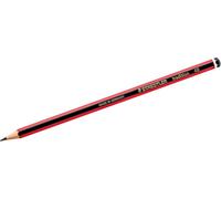 Staedtler tradición 110 - Lápices de grafito, color negro/rojo, 1 unidad