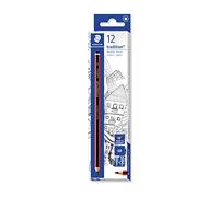 Staedtler Lápiz Tradition 110-6B para escribir, dibujar y esbozar Caja 12 unidades Color grafito
