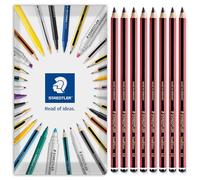 STAEDTLER Tradition Pencil - Lápices de dibujo, bocetos y arte técnico profesional en embalaje de regalo de sobre, paquete de 8, grado 6B