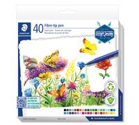 STAEDTLER triplus color 323 driehoekige viltstift, drukbestendige punt, lijnbree