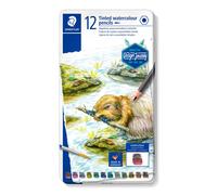 Staedtler Water-Soluble Tinted Graphite Pencils Watercolor Artist Set