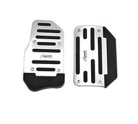 Staeekkzy 2 Piezas Pedal de Acelerador de Gas y Cubierta de Pedal de Freno Almohadilla Antideslizante para Coche de TransmisióN AutomáTica Universal