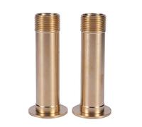 Staeekkzy 2Pcs Boquillas de Fuente de Tipo de LatóN Boquillas de Fuente de Paisaje de JardíN DecoracióN de Estanque de JardíN Equipo de Fuente 1/2 Pulgada DN15 3/4 Pulgada DN20