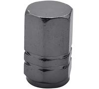 Staeekkzy 8 Piezas Tapas de VáLvula de VáStago de NeumáTico Cubiertas de VáLvula de Rueda Tapa de NeumáTico una Prueba de Polvo para AutomóVil, Forma Hexagonal Gris Titanio