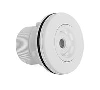 Staeekkzy Accesorios de Boquillas para Piscinas Al Aire Libre Boquilla de Masaje de Agua con Chorro de Retorno Giratorio de 360 Grados Accesorios para Piscinas