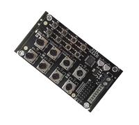 Staeekkzy Controlador de Servo con Perilla Giratoria de 8 Vías, Placa Controladora, Protección Sobrecorriente, Comprobador de Servo para Brazo Robótico DIY