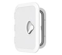 Staeekkzy Cubierta de Escotilla de InspeccióN Duradera Accesorios de Acceso Marino un Solo Manejar Placa de Cubierta de Anti Ultravioleta 270X375Mm