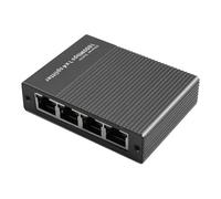 Staeekkzy Divisor Ethernet de 1000 Mbps, Divisor de Internet LAN RJ45 de 1 A 4 Gigabits para TV, Computadora, Enrutador, Conmutador, TV Digital.