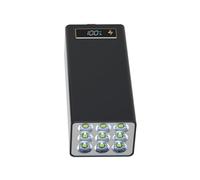 Staeekkzy Estuche Portátil para Batería Externa DIY para 21 Baterías 18650 Caja de Batería Externa Portátil para Cargar Teléfonos Móviles D21-PD