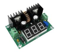 Staeekkzy Módulo Reductor de CC/Salida Ajustable de 24 V A 12 V/12 V A 5 V8 A, 1,25-36 V con Placa Reductora con Pantalla Digital