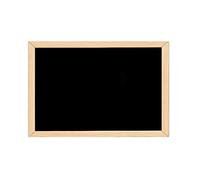 Staeekkzy Pizarra de Doble Cara de Madera de Madera Pizarra PequeñA Tablero de Mensajes de Escritura DecoracióN del Hogar de Bricolaje