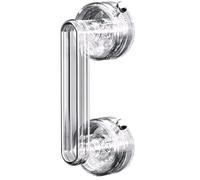 Staeekkzy Potente Manija Auxiliar con Ventosa Grande para Puertas y Ventanas de Vidrio, Gabinetes, Refrigeradores y Muebles. Sin Necesidad de Taladrar.