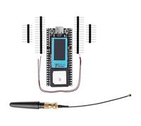 Staeekkzy Rastreador Inalámbrico Lora ESP32 Rastreador de Activos Lora Meshtastic SX1262 Rastreador GPS Bluetooth Wi-Fi 433-510MHZ para Bicicleta y Automóvil