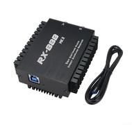 Staeekkzy Receptor de Radio SDR RX-888 MKII con Chip R828D y ADC de 16 bits LTC2208 para HDSDR, SDRConsole, SDR, SDR+ y HF VHF