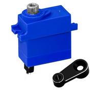 Staeekkzy Servo Micro para Coche RC TRX4M 1/18 y TRX4 1/10, Compatible con TR-4 2065, Engranajes Metálicos, Mini, 4,5 Kg, 3 Pines, Resistente Al Agua.