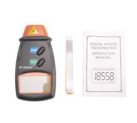 Staeekkzy TacóMetro Digital Rpm Medidor Sin Contacto 2.5Rpm-99999Rpm Pantalla LCD Medidor de Velocidad DT2234C Probador Velocidad RPM Contador