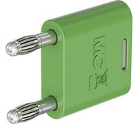 Stäubli KS2-4N-19 Conector verde Diámetro del pin: 4 mm Distancia entre pines: 19 mm, 1 unidad