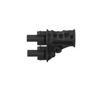Stäubli MC4-EVO 2 Conector de derivación (pieza en T/divisor) - PV-String conexión paralela - 1500 V DC - MULTILAM - IP65/IP68 - PV-AZB4-EVO 2-UR