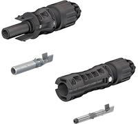 Stäubli MC4-Evo 2 Macho - Hembra + Macho 4-6 mm² Tipo 4 PV-KBT4-EVO 2 /6II y 4 PV-KST4-EVO 2/6II 4 mm² - 6 mm² Sistema de contacto MULTILAM (10)