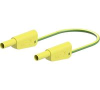 Stäubli SLK-4N-S10 - Cable de prueba (50 cm, 1 unidad), color amarillo y verde