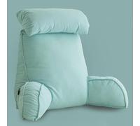 Stafeny Almohada Lectura Cama,Cojín con Respaldo Apoyo Lumbar,con Brazos,Lavable,multifunción,Ideal para Trabajar,Leer o Jugar en la Cama/Sofá/Suelo (Lime Green)