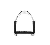 Staffe inglesi in acciaio con copertura in gomma e pedana da 12 cm Sprenger