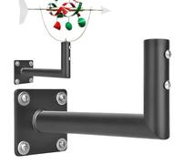 Staffe Universali Banderuola Tetto - Supporto in Acciaio per Montaggio, Hardware Installazione per Antenna Giardino, Supporto Tetto Parete | Accessorio Installazione pers Banderuola Antenna