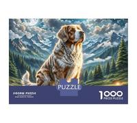 Staffordshire Bull Terrier 1000 Piezas Cartulina Extra Gruesa Set De Rompecabezas Loyal Dog Antiestrés Juguete De Cumpleaños Rompecabezas para Adultos Y Niños 70x50cm/1000pcs