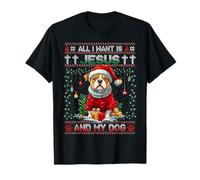 Staffordshire Bull Terrier Christmas Decorations Dog Lover Camiseta