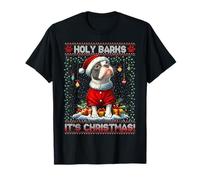 Staffordshire Bull Terrier Christmas Decorations Dog Lover Camiseta