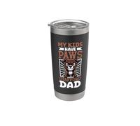Staffordshire Bull Terrier Papá Vaso térmico de acero inoxidable de doble pared