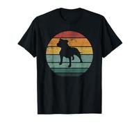 Staffordshire Bull Terrier Staffy Perro Raza Retro Vintage Camiseta