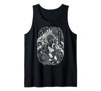 Staffordshire Tatuaje de Toro Terrier Japón Irezumi Camiseta sin Mangas