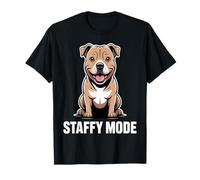 Staffy Mode Staffordshire Bull Terrier Lindo Camiseta