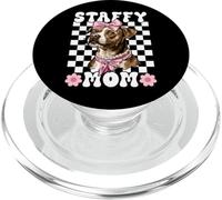 Staffy Mom Mama Staffordshire Bull Terrier Dog Día de la Madre PopSockets PopGrip para MagSafe
