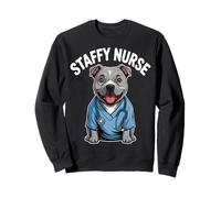 Staffy Nurse Staffordshire Bull Terrier Enfermera Perro Sudadera